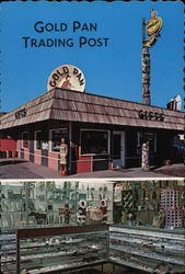 Gold Pan Trading Post Postcard