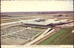 Minneapolis-Saint Paul International Airport Wold-Chamberlain Field Minnesota Postcard Postcard Postcard