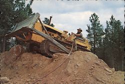 Crazy Horse Mountain Memorial Custer, SD C.J. Tounsley Postcard Postcard Postcard