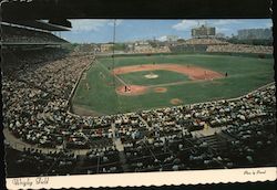 Wrigley Field Postcard