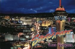 Stratosphere Hotel, Casino & Tower Las Vegas, NV Postcard Postcard 