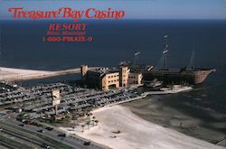 Treasure Bay Casino Resort Biloxi, MS Postcard Postcard Postcard