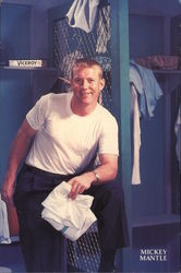 Mickey Mantle Postcard