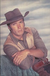 Rawhide 1959-1966, Clint Eastwood as Rowdy Yates Postcard