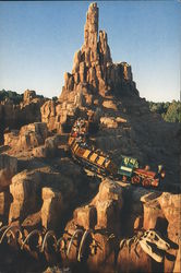 Big Thunder Mountain Railroad, Walt Disney World Postcard