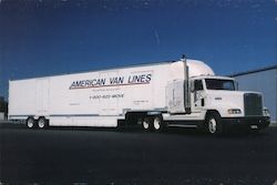 American Van Lines Postcard