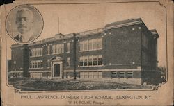 Paul Lawrence Dunbar High School, W.H. Fouse Principal Postcard