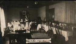 Women in Restaurant Dining Room Original Photograph