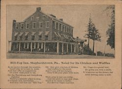 Hill-Top Inn Shepherdstown, PA Postcard Postcard Postcard