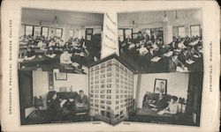 Draughon's Practical Business College Postcard