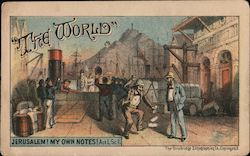Jerusalem! My Own Notes! Act1, Scene 1 of The World Trade Card