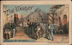 Jerusalem! My Own Notes! Act1, Scene 1 of The World Cincinnati, OH Trade Card Trade Card Trade Card