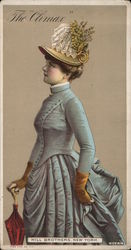 Hill Brothers Fashionable Millinery Trade Card