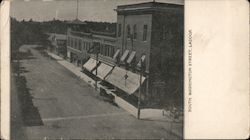 South Washington Street Ladoga, IN Postcard Postcard Postcard