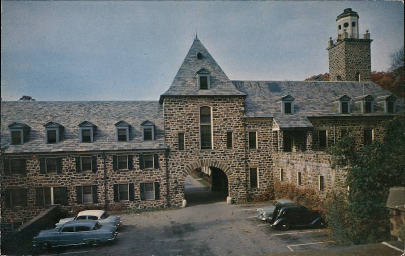 Courtyard at Administration Building, Valeria Home Oscawana New York