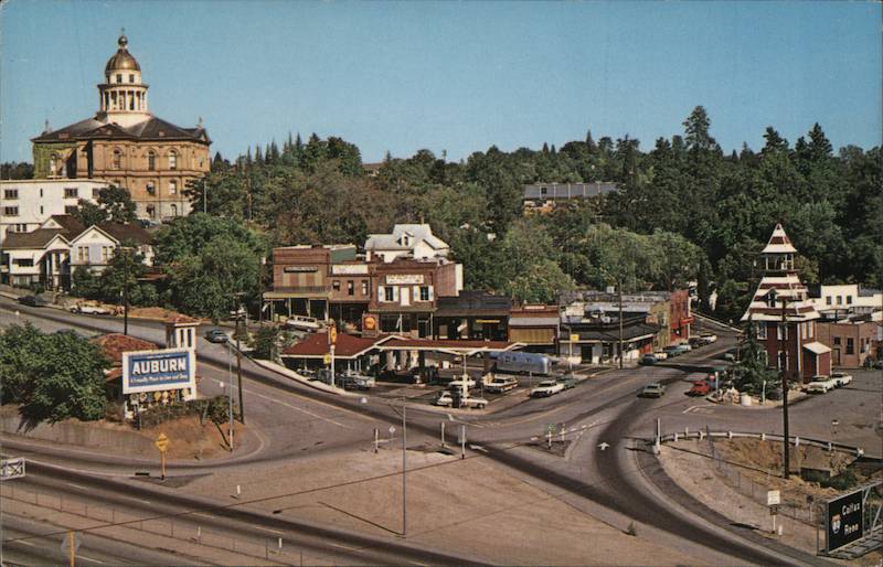 Placer County Court House, 1894 Fire House - Old Town Auburn California