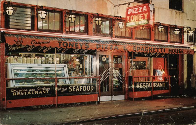 Toney's Pizza and Spaghetti House New Orleans Louisiana
