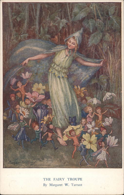 The Fairy Troupe by Margaret W. Tarrant Fantasy