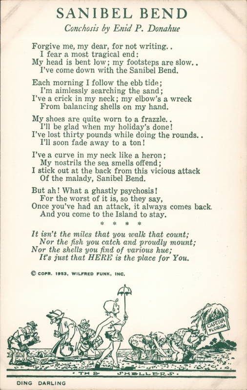 Sanibel Bend by Enid P. Donahue Poems & Poets