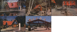 Set of 5: Santa's Workshop, North Pole Wilmington, NY Postcard Postcard Postcard