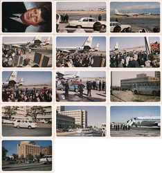 Set of 12: John F. Kennedy Shooting Aftermath Postcard