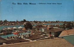 Ken Niles Villa Marina - California's Finest Motor Resort Postcard