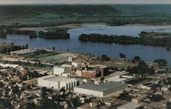 Aerial View of the G. Heileman Brewery La Crosse, WI Postcard Postcard Postcard