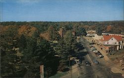 Ariel View of Westwood, NJ from Trust Company Building Postcard