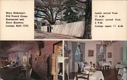 Mary Mahoney's Old French House Restaurant Postcard