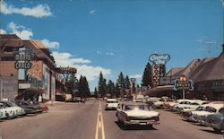 Street View of North Shore in Crystal Bay Nevada Postcard Postcard Postcard