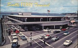 Seattle Ferry Terminal, Washington State Ferries Postcard