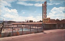 Sands Motel Postcard