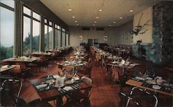 Skyland Dining Room Postcard