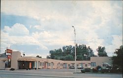 The Downtown Motel Lander, WY Postcard Postcard Postcard