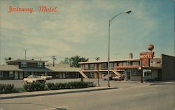 Gateway Motel Postcard