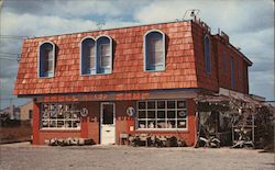 Ruth's Shell Shop - Beach Highway at Bayard St. Postcard