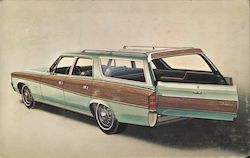 American Motors - 1972 Ambassador Brougham Wagon Postcard