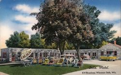 The Dells Motel Postcard