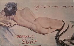 Bernard's Surf - Cocktail Lounge, Dining Room Postcard