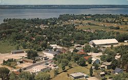 Bird's Eye View of Keswick Ontario Postcard