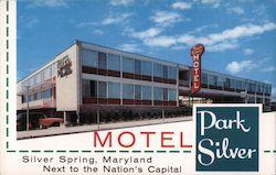 Motel Park Silver Silver Spring, MD Postcard Postcard Postcard