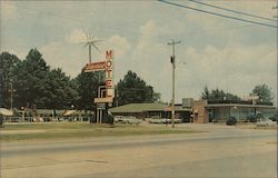 Lakeview Motel & Restaurant Postcard