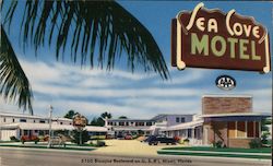 Sea Cove Motel Miami, FL Postcard Postcard Postcard