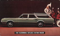 Sellers Oldsmobile Cadillac Co. - 1967 Oldsmobile Cutlass Station Wagon Postcard