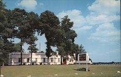 Moose Home, Salisbury Lodge #654 Postcard