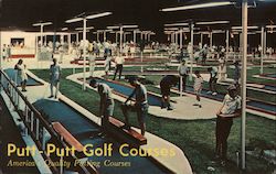 Bristol Putt-Putt Golf Course Postcard