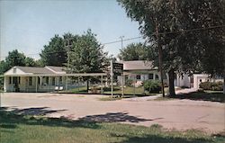 Blue Valley Motel Postcard