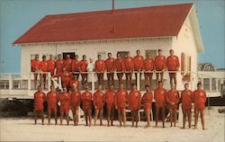 Cape May's Beach Patrol and First Aid Station - Lifeguards, Nurse New Jersey Postcard Postcard Postcard