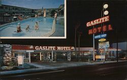 Gaslite Motel Postcard
