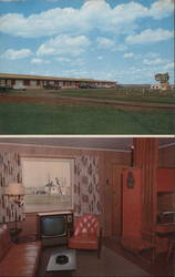 Letcher's Motel Postcard